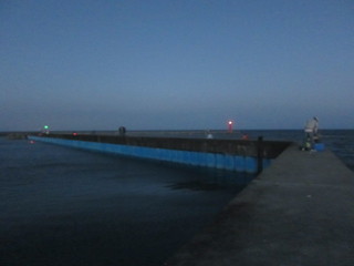 ヨットハーバー日没2014.9.27.jpg
